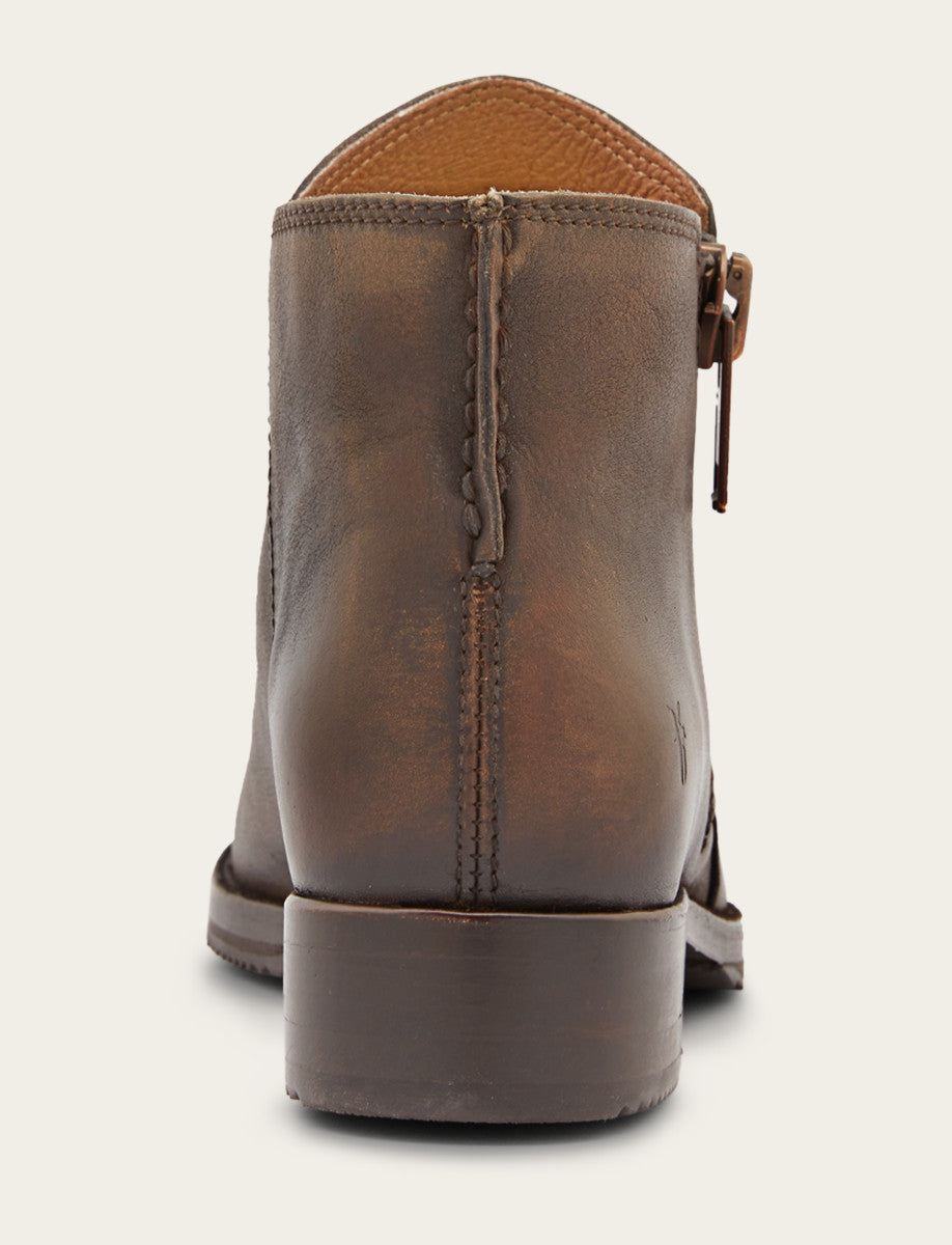 Women's Dark Brown Madison Moto Shooties Frye For Sale