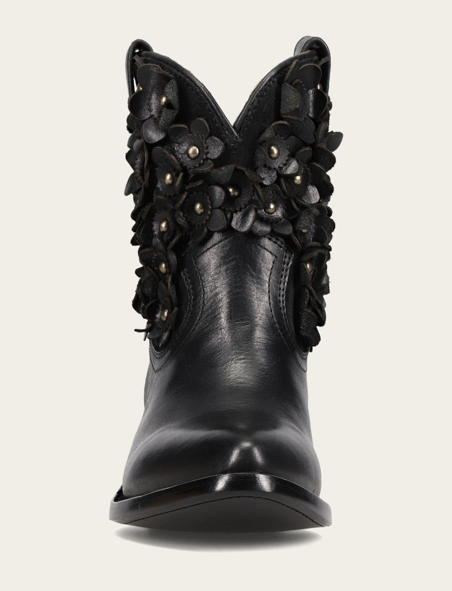 Women's Black Billy Flower Boot Frye Outlet