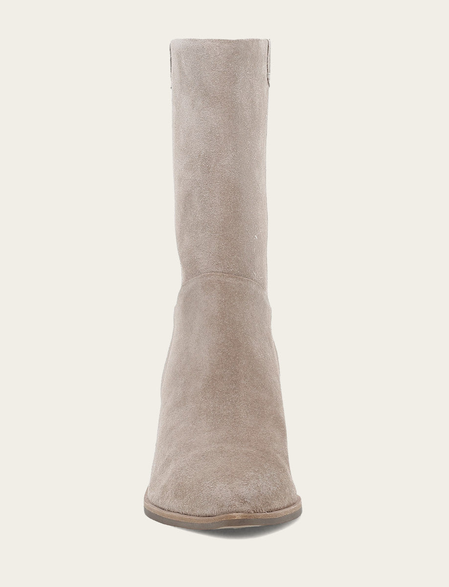 Women's Taupe Sadie Softy Mid Booties Frye us
