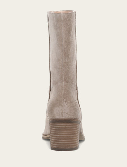Women's Taupe Sadie Softy Mid Booties Frye us