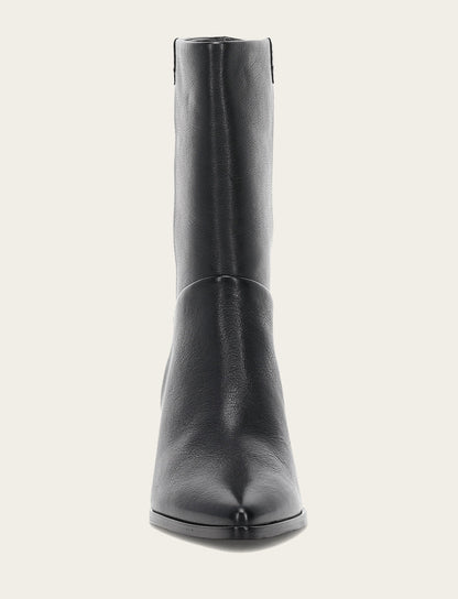 Women's Black Sadie Softy Mid Booties Frye USA