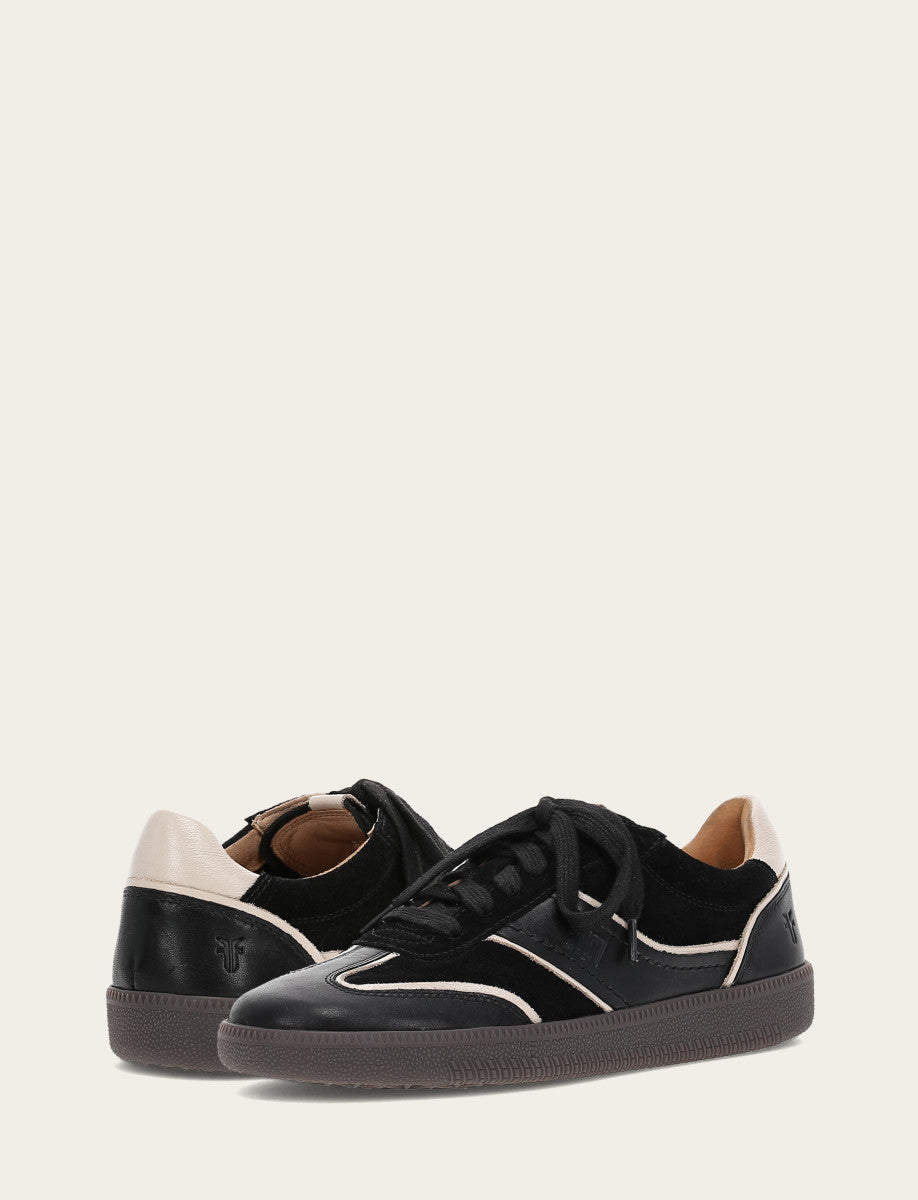 Women's Black Milly Low Lace Sneakers Frye For Sale