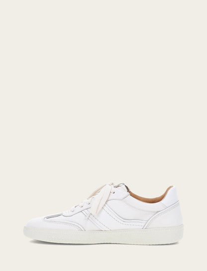 Women's White Milly Low Lace Sneakers Frye Outlet