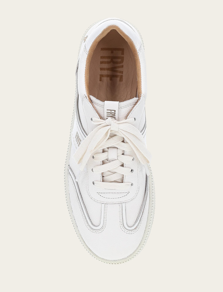 Women's White Milly Low Lace Sneakers Frye Outlet