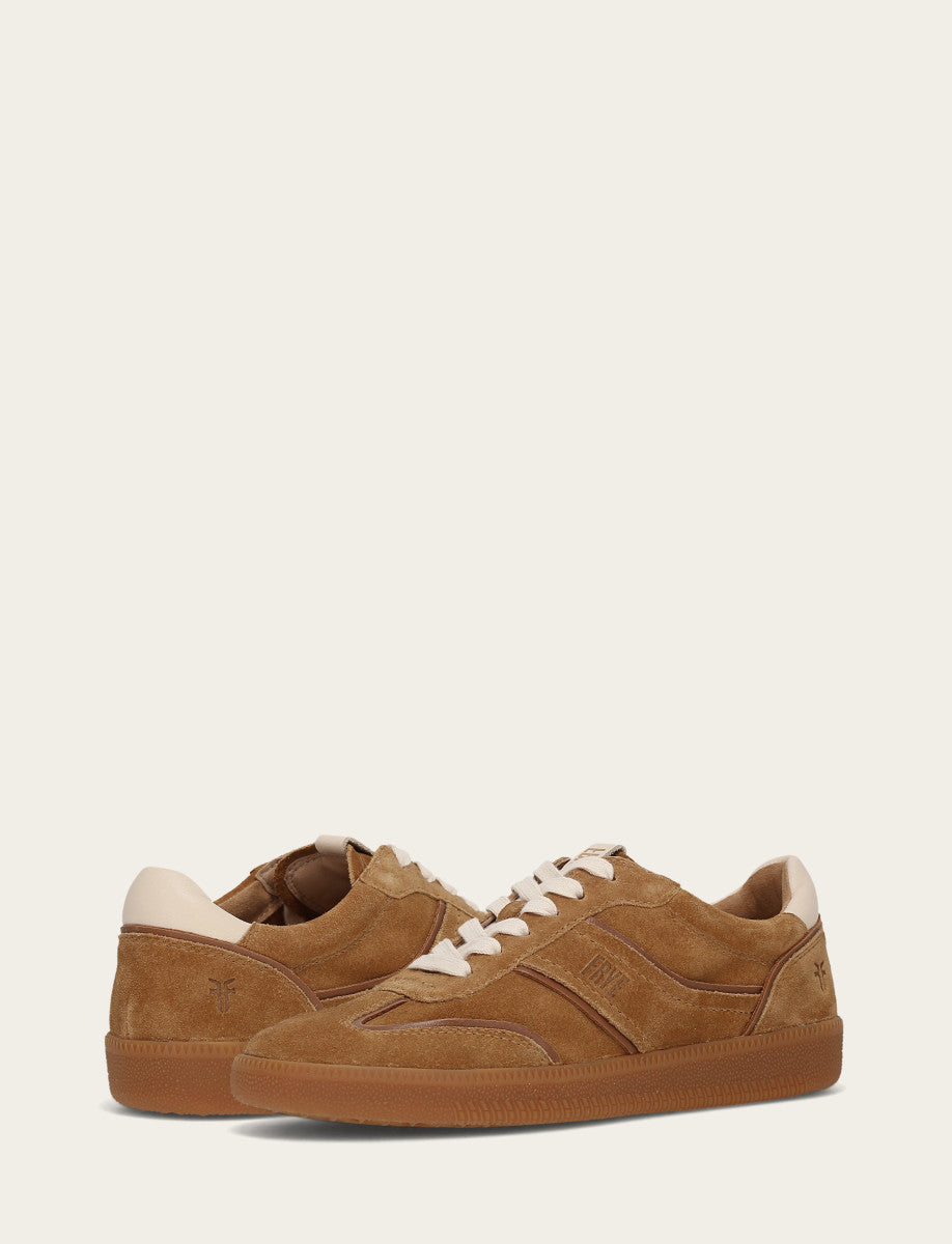 Women's Toffee Milly Low Lace Sneaker Frye USA