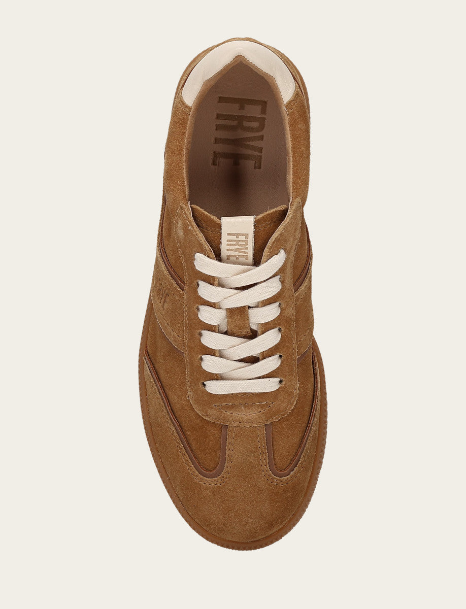 Women's Toffee Milly Low Lace Sneaker Frye USA