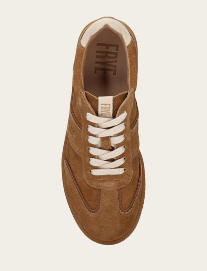Women's Toffee Milly Low Lace Sneaker Frye USA