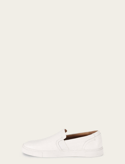 Women's White Ivy Slip On Sneakers Frye