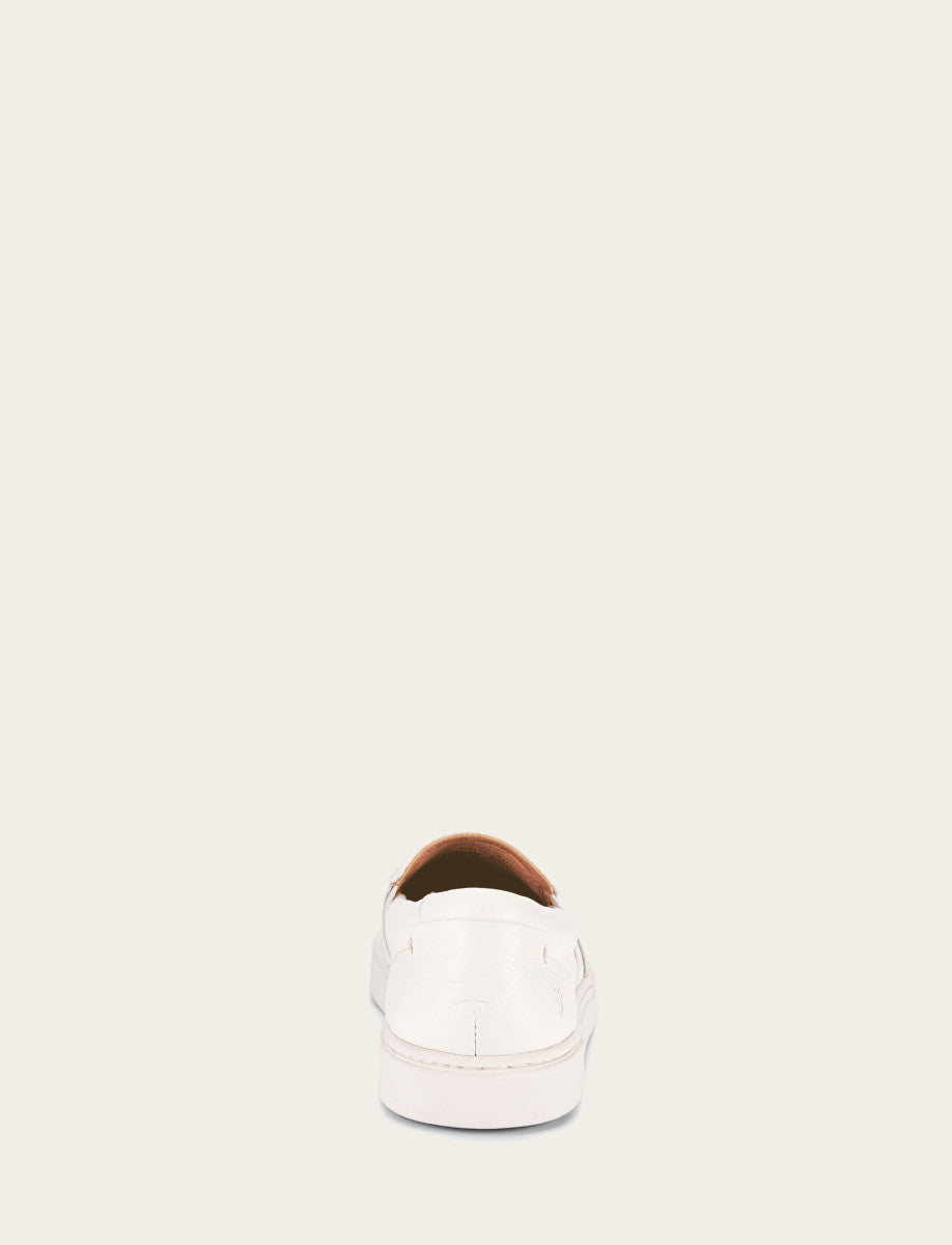 Women's White Ivy Slip On Sneakers Frye