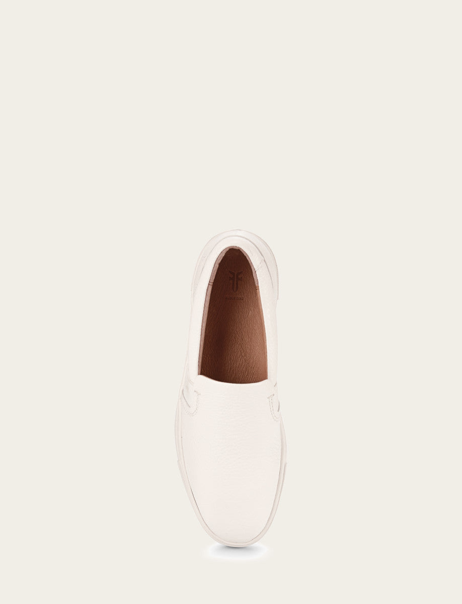 Women's White Ivy Slip On Sneakers Frye