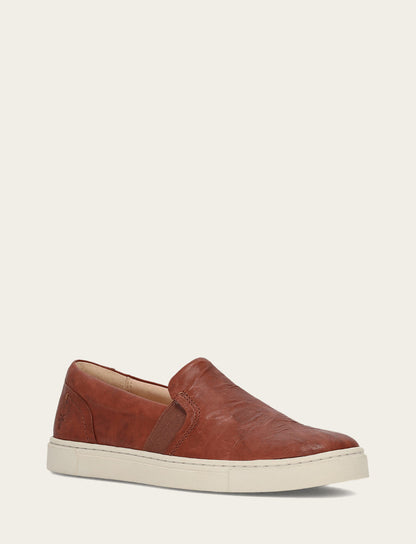 Women's Cognac Ivy Slip On Sneakers Frye Online