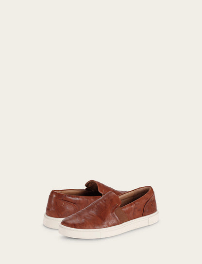Women's Cognac Ivy Slip On Sneakers Frye Online