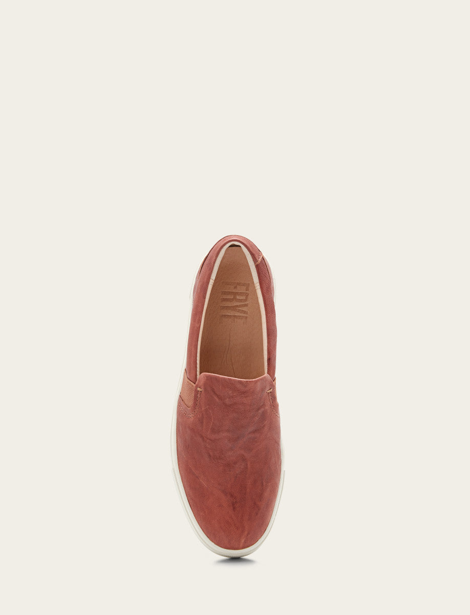 Women's Cognac Ivy Slip On Sneakers Frye Online