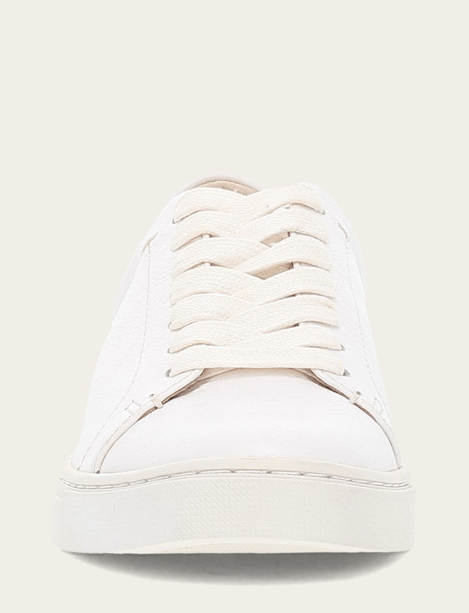 Women's White Ivy Low Lace Sneakers Frye Sale