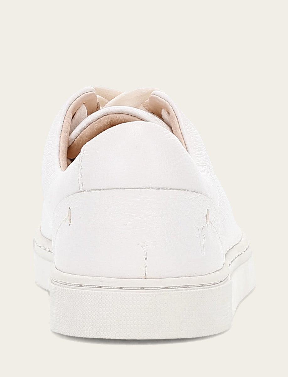 Women's White Ivy Low Lace Sneakers Frye Sale