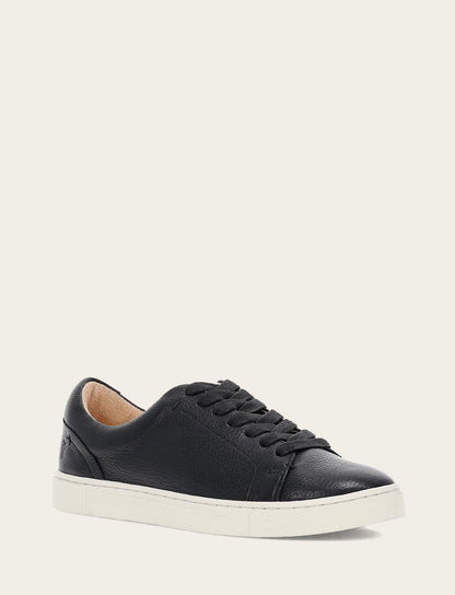 Women's Black Ivy Low Lace Sneakers Frye Outlet