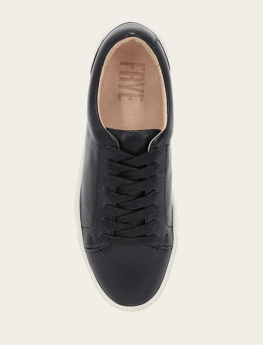 Women's Black Ivy Low Lace Sneakers Frye Outlet