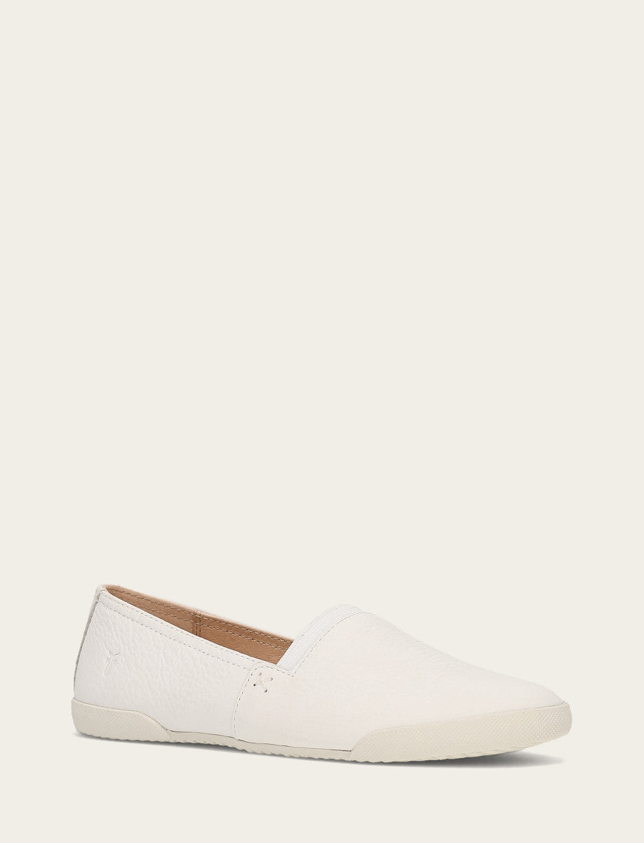 Women's White Melanie Slip On Sneakers Frye us