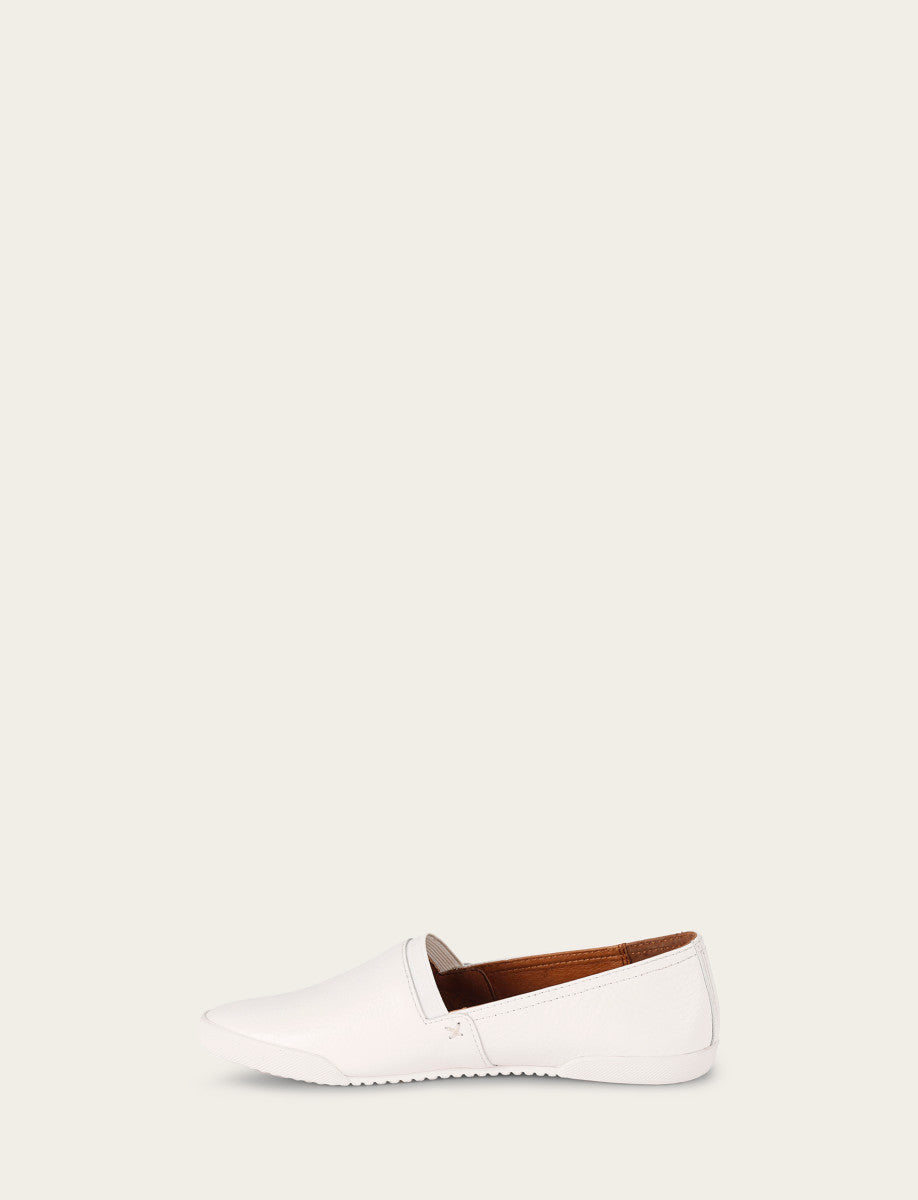 Women's White Melanie Slip On Sneakers Frye us