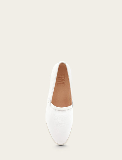 Women's White Melanie Slip On Sneakers Frye us