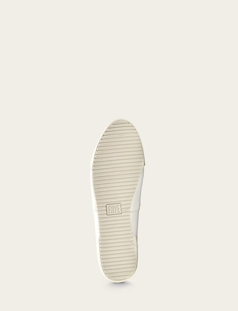 Women's White Melanie Slip On Sneakers Frye us