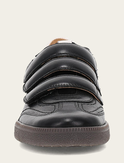 Women's Black Milly 3 Strap Sneakers Frye USA