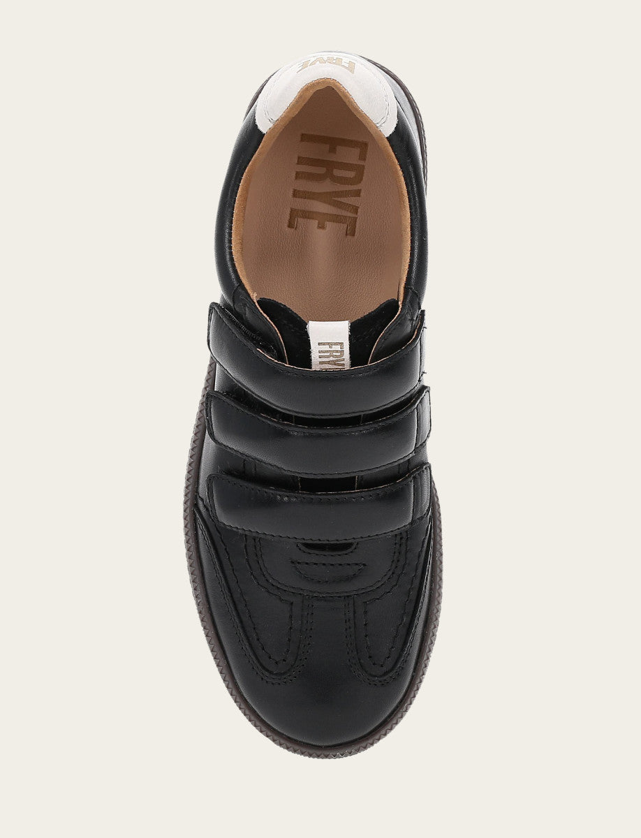 Women's Black Milly 3 Strap Sneakers Frye USA