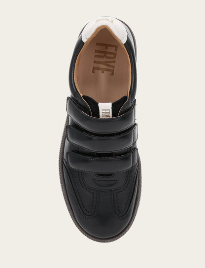 Women's Black Milly 3 Strap Sneakers Frye USA