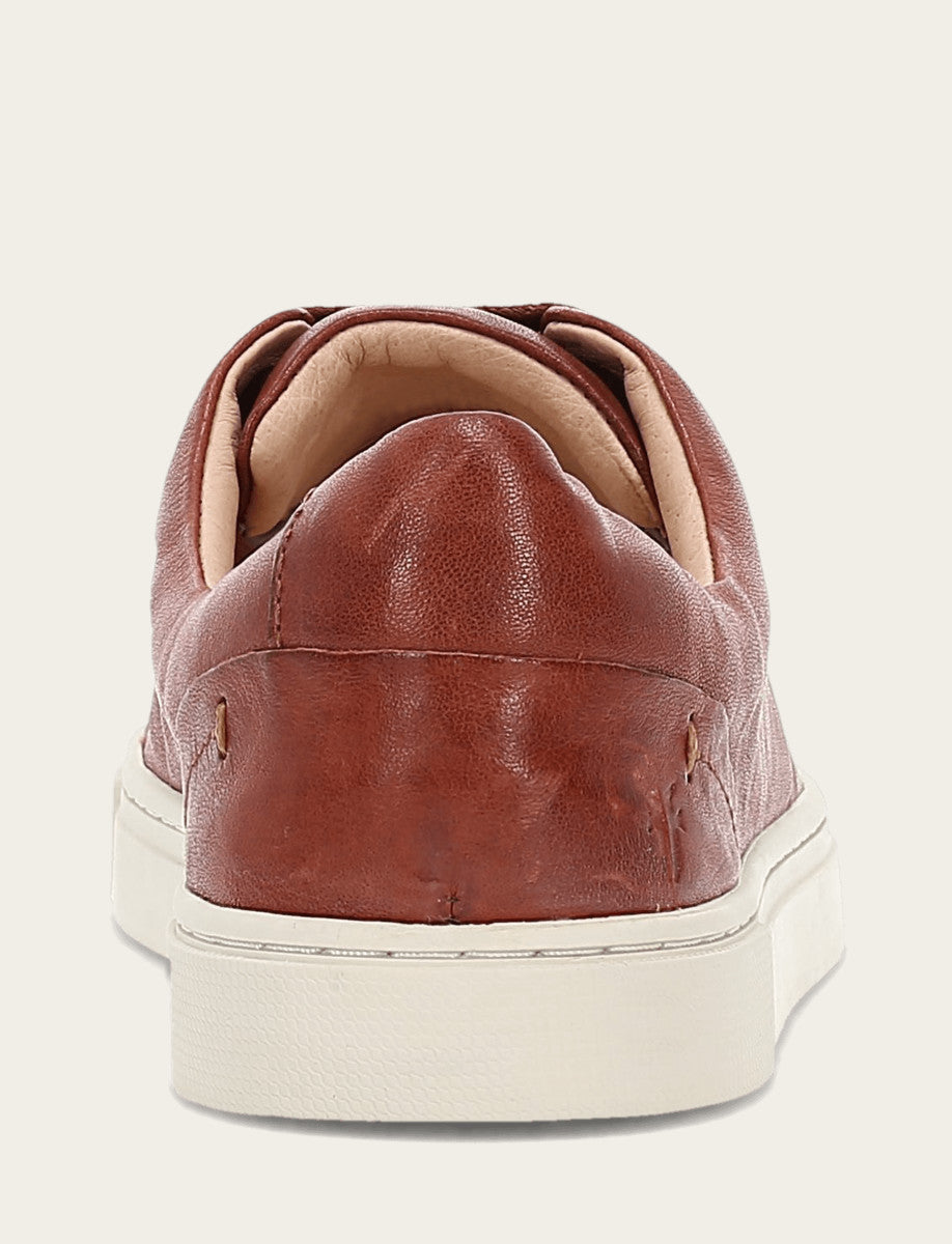 Women's Cognac Ivy Low Lace Sneakers Frye Near me