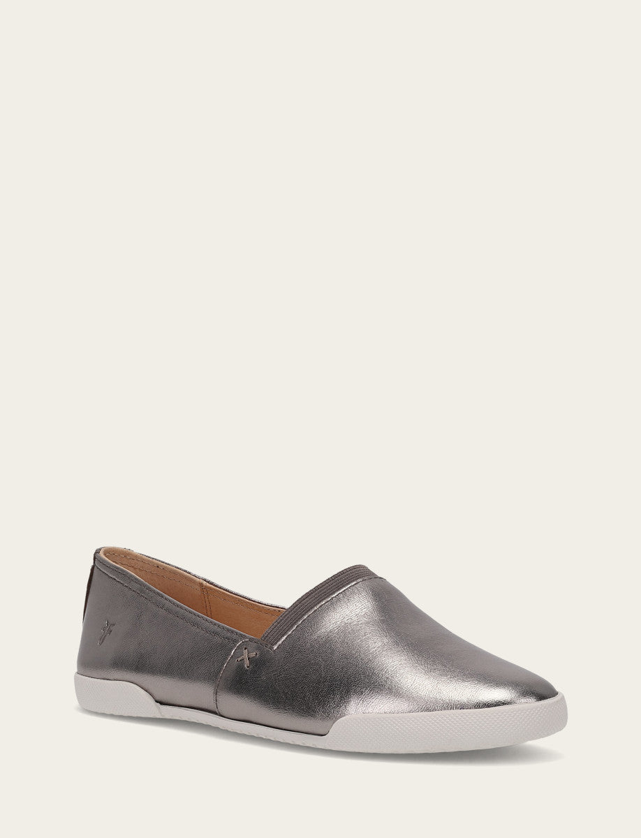 Women's Dark Pewter Melanie Slip On Sneakers Frye
