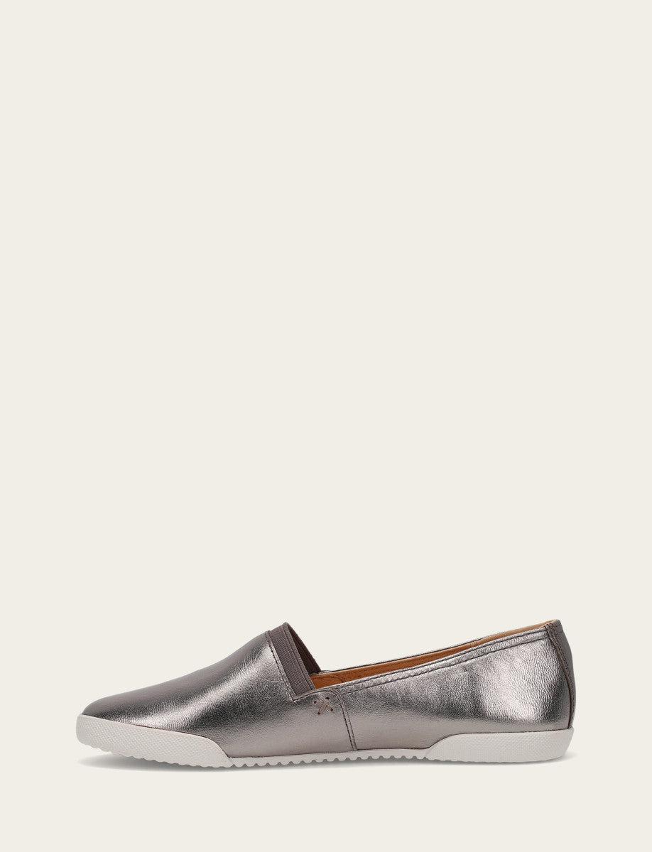 Women's Dark Pewter Melanie Slip On Sneakers Frye