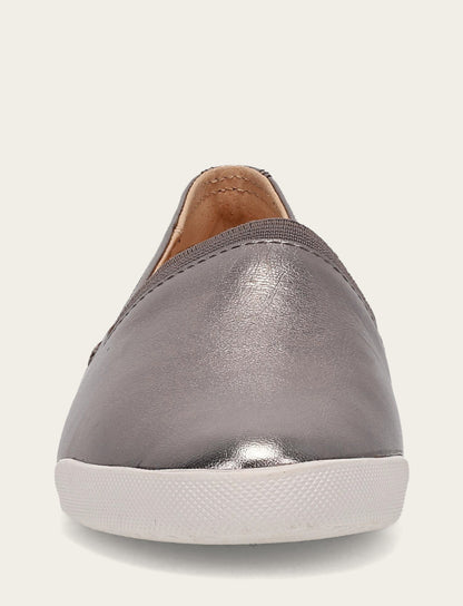 Women's Dark Pewter Melanie Slip On Sneakers Frye
