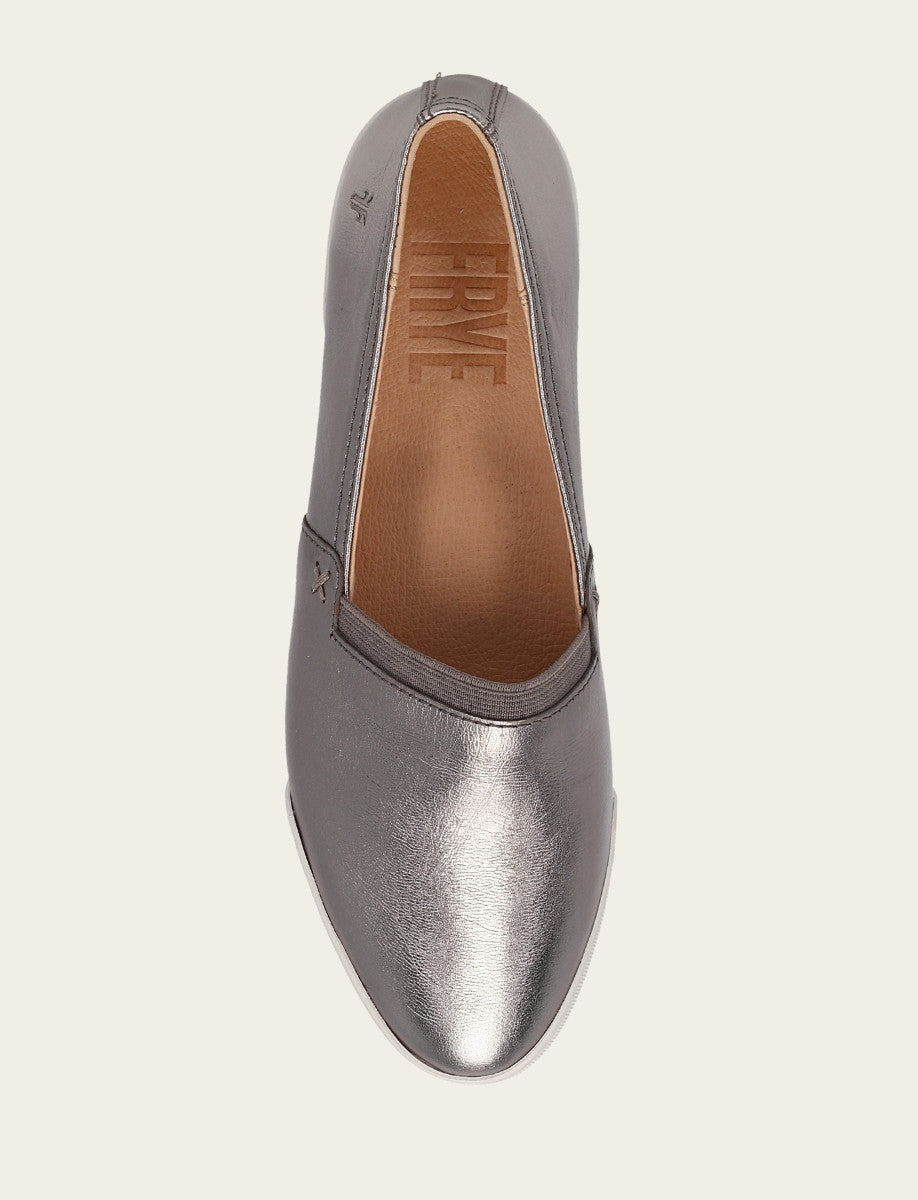 Women's Dark Pewter Melanie Slip On Sneakers Frye
