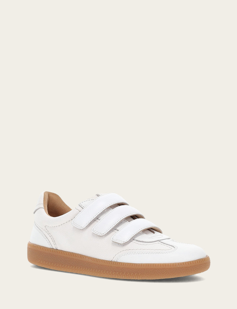 Women's White Milly 3 Strap Sneakers Frye Online