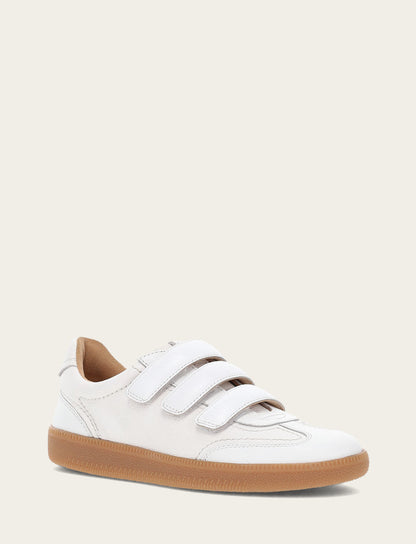 Women's White Milly 3 Strap Sneakers Frye Online