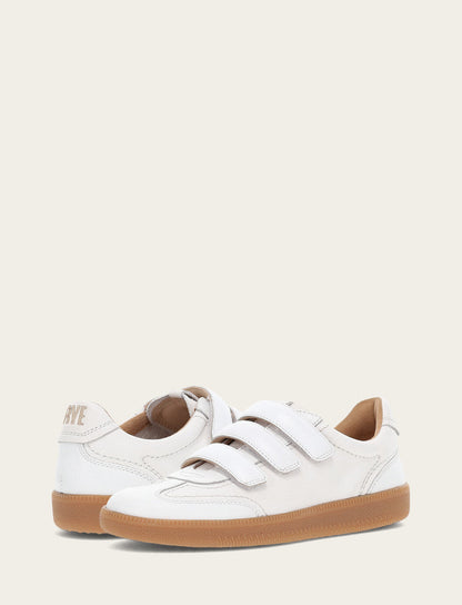 Women's White Milly 3 Strap Sneakers Frye Online