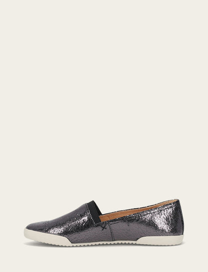 Women's Pewter Mirror Melanie Slip On Sneakers Frye Discount