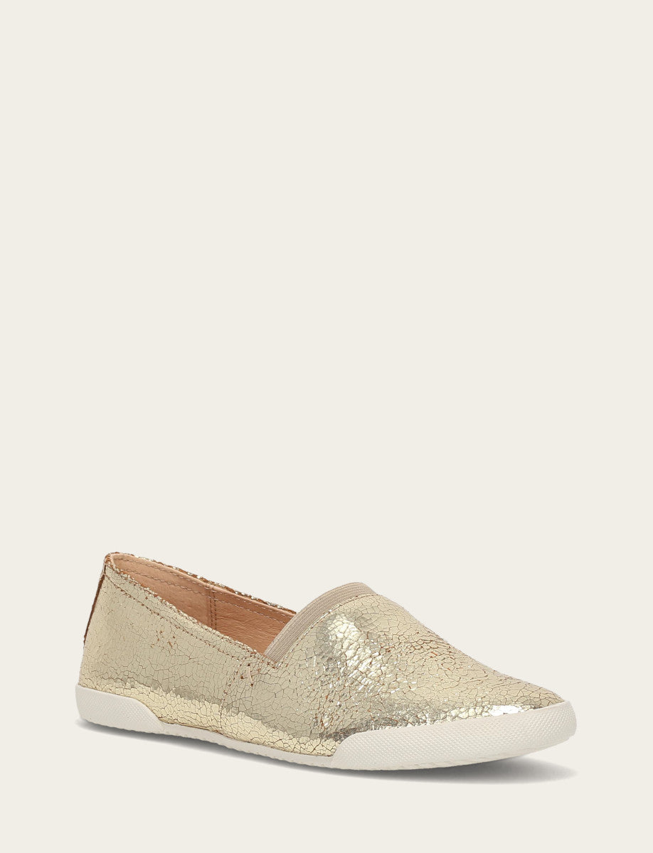 Women's Gold Mirror Melanie Slip On Sneakers Frye Sale