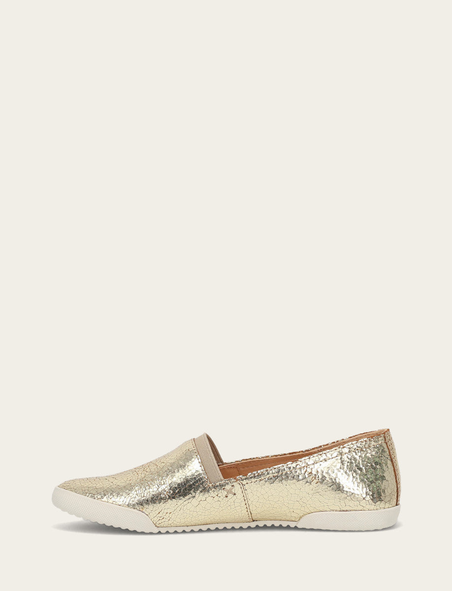 Women's Gold Mirror Melanie Slip On Sneakers Frye Sale