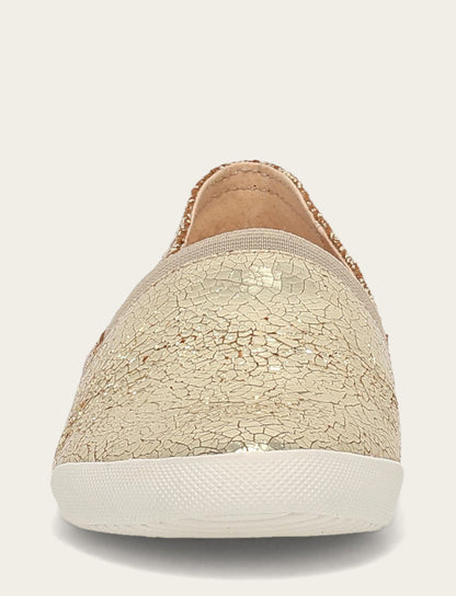 Women's Gold Mirror Melanie Slip On Sneakers Frye Sale