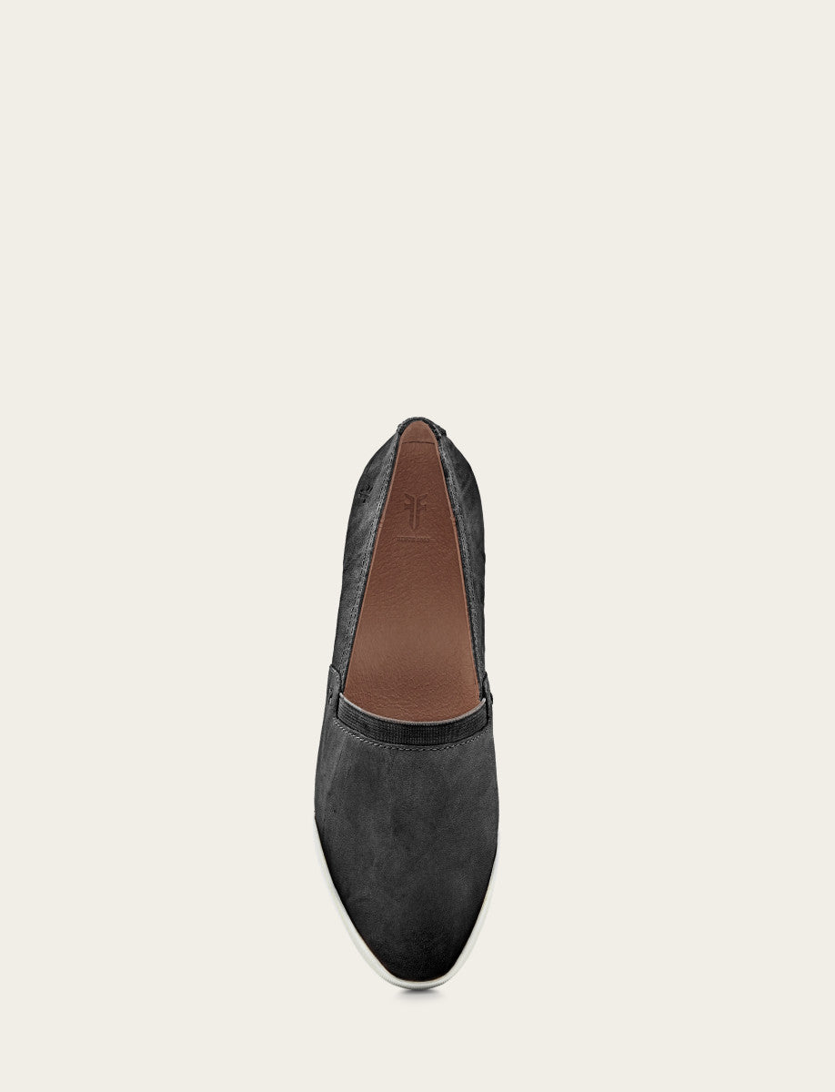Women's Black Melanie Slip On Sneakers Frye On sale