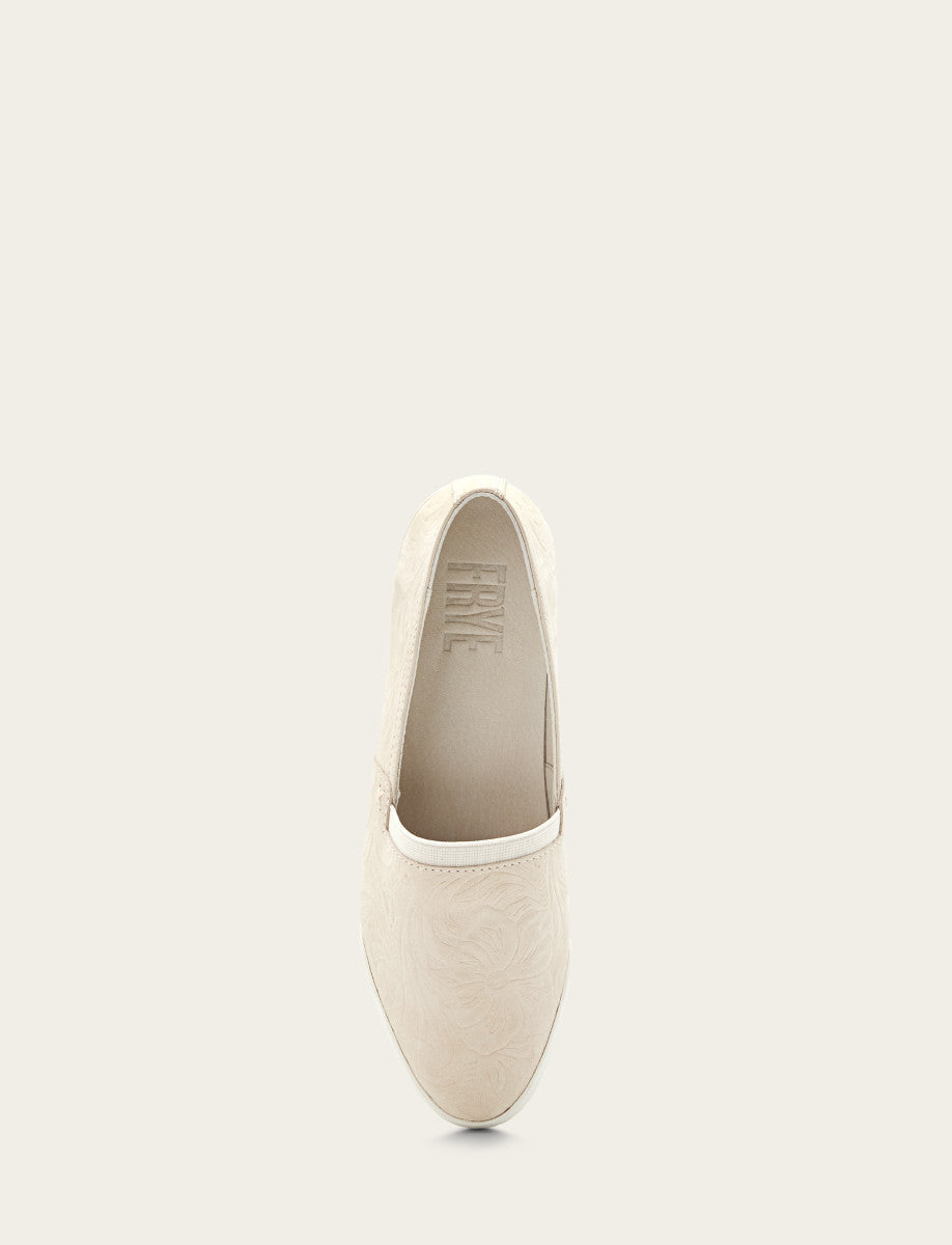 Women's Ivory Melanie Slip On Sneakers Frye For Sale