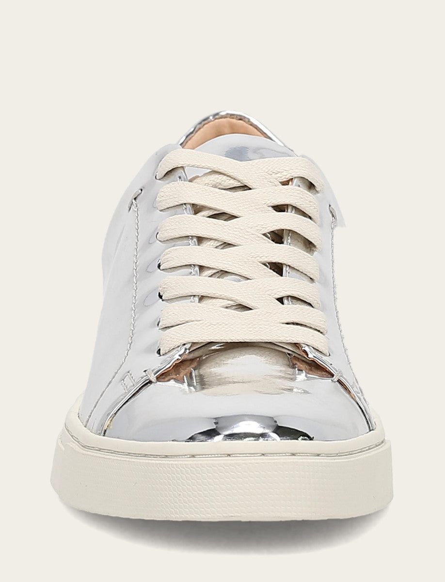 Women's Silver Ivy Low Lace Slip On Sneakers Frye us