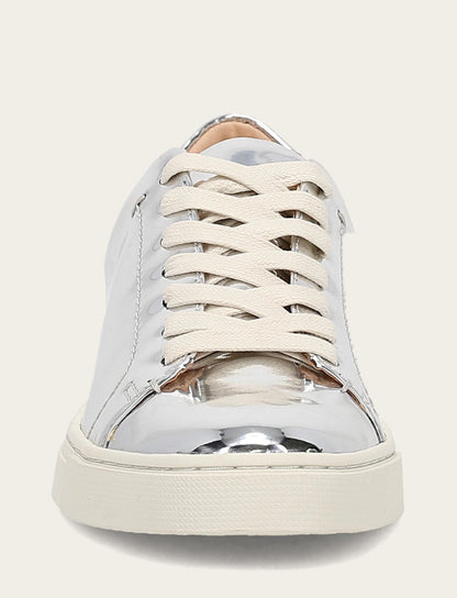 Women's Silver Ivy Low Lace Slip On Sneakers Frye us