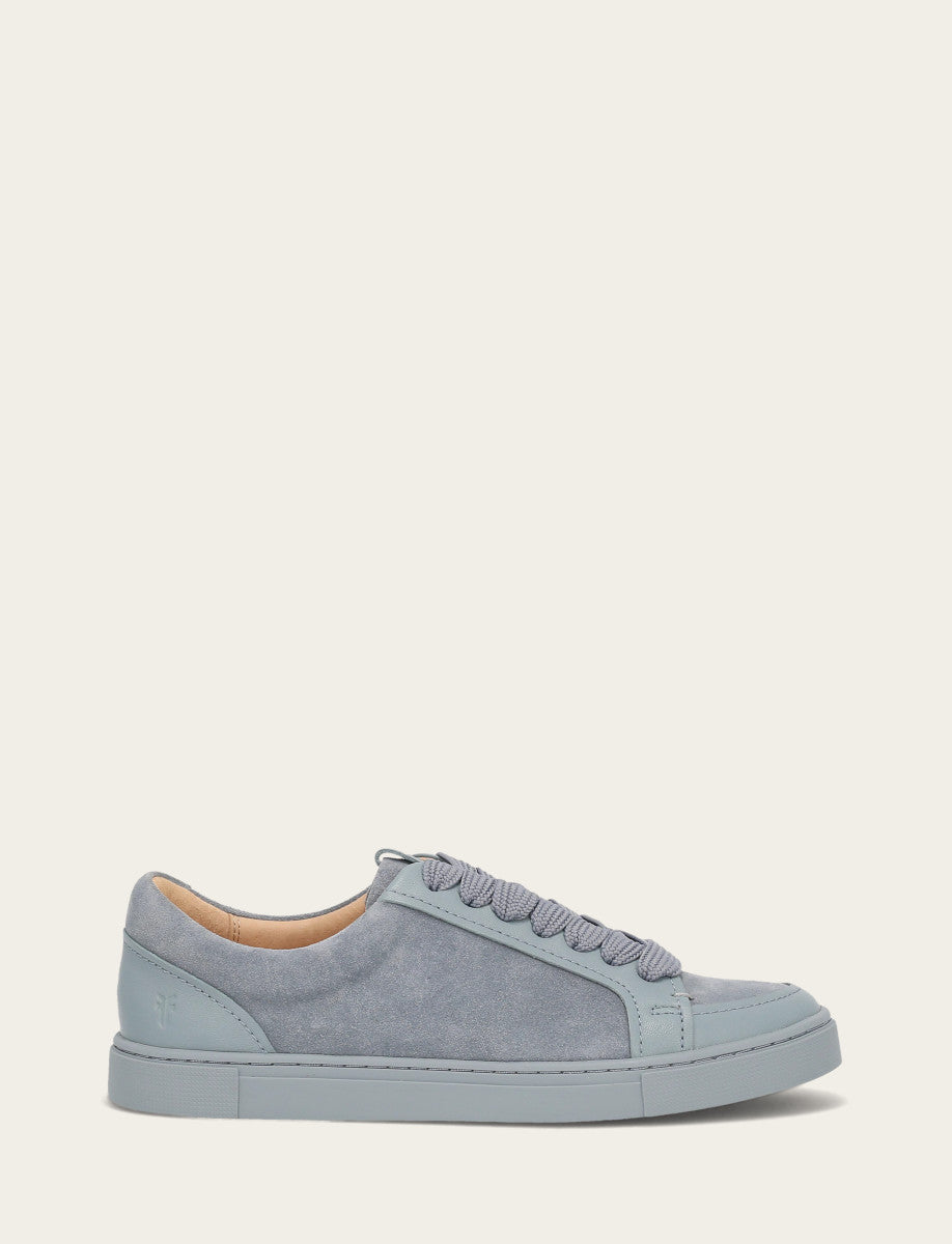 Women's Steel Blue Ivy Court Low Lace Sneakers Frye Discount