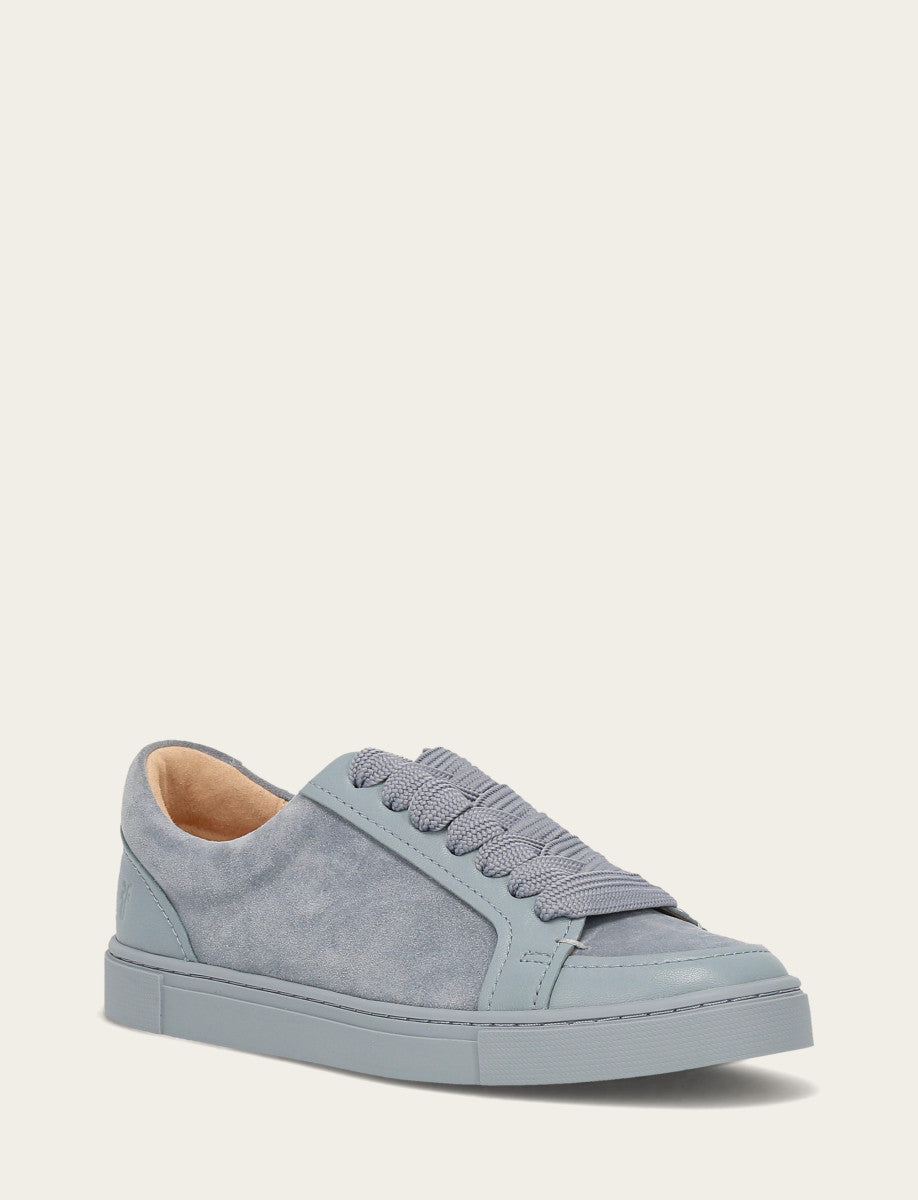Women's Steel Blue Ivy Court Low Lace Sneakers Frye Discount