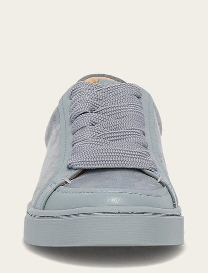 Women's Steel Blue Ivy Court Low Lace Sneakers Frye Discount