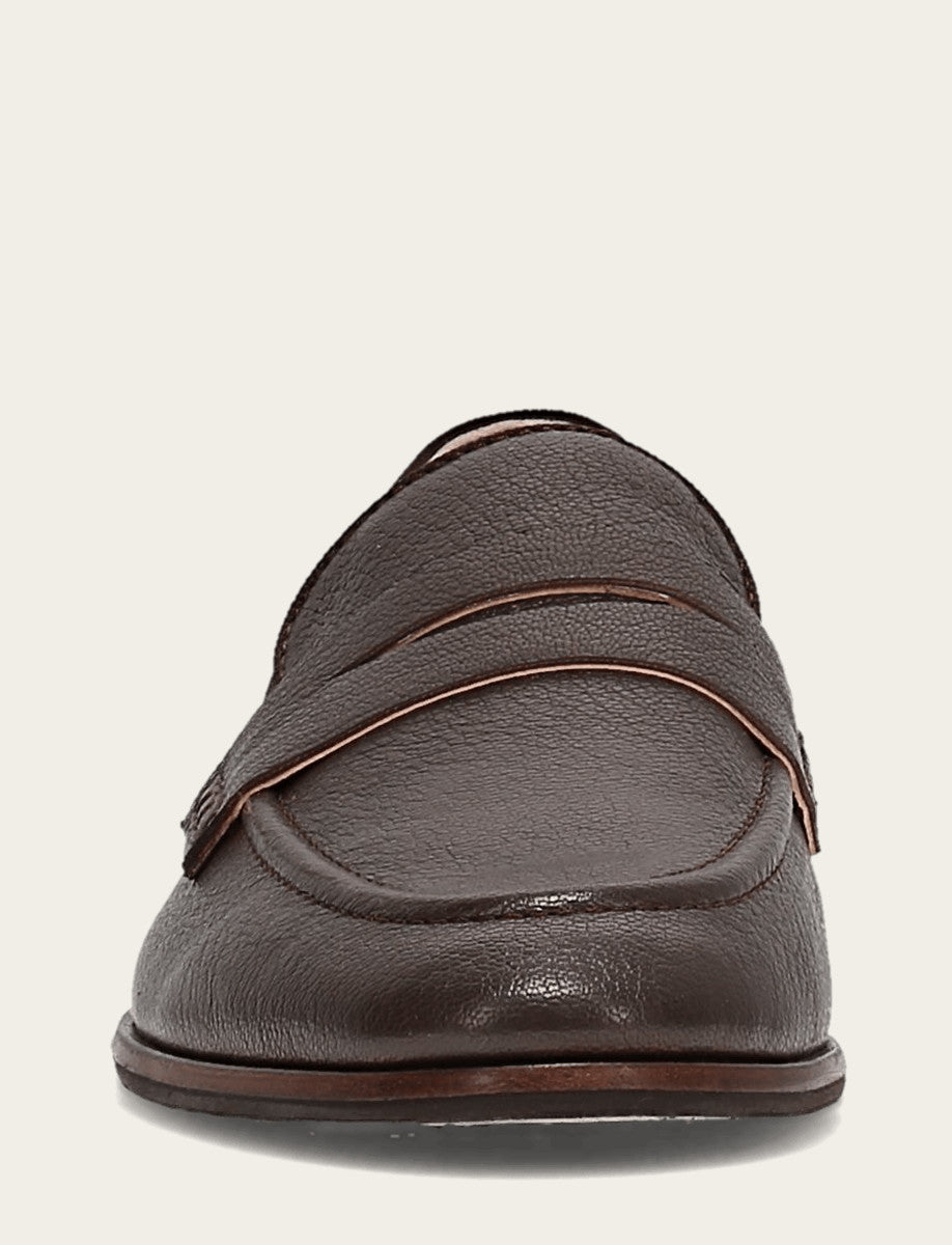 Women's Dark Brown Faith Loafer Frye On sale