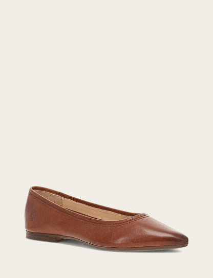 Women's Cinnamon Heather Ballet Flats Frye us