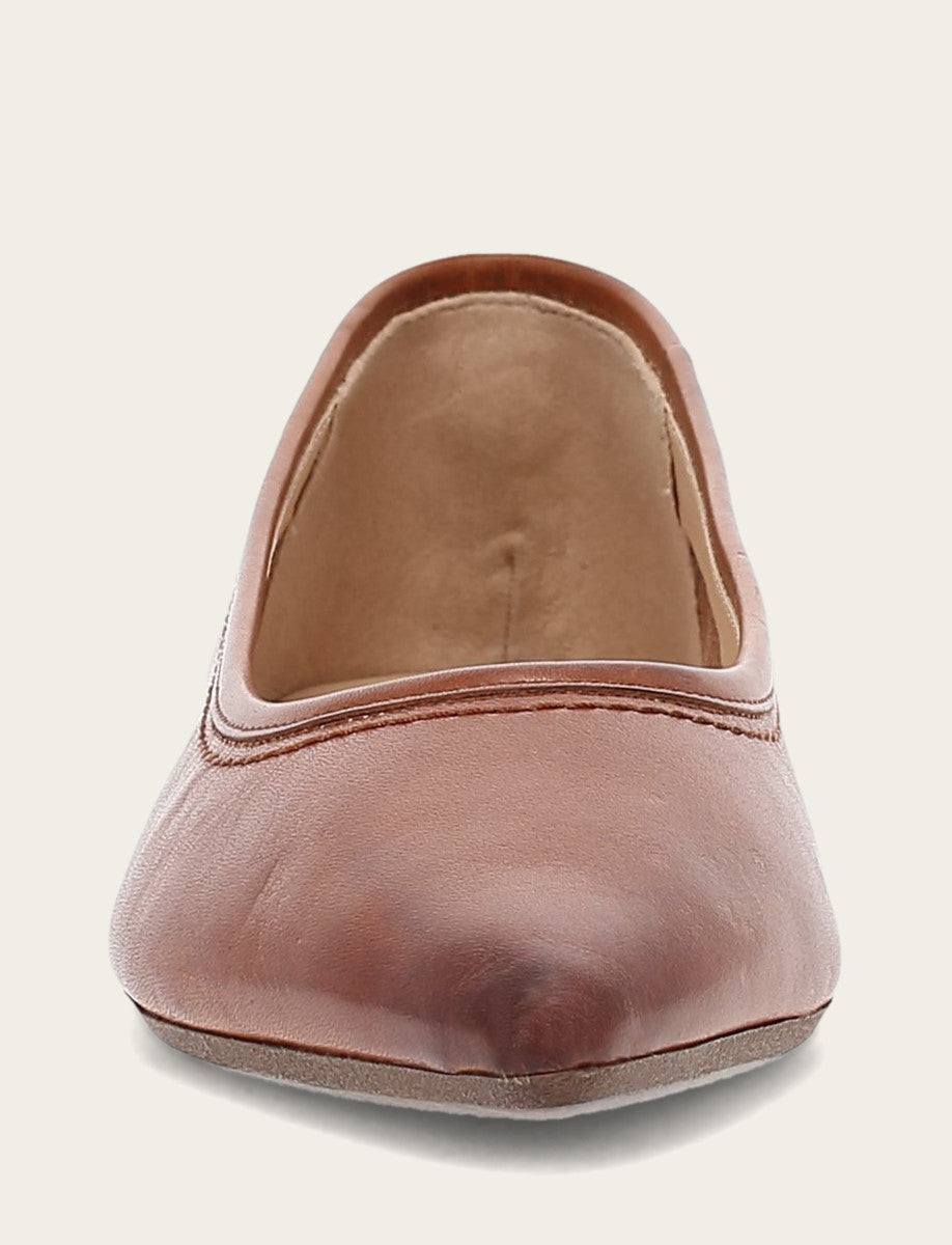 Women's Cinnamon Heather Ballet Flats Frye us